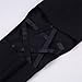 YEMOCILE Punk Gothic Women Leggings Hollow Out Five-Pointed Star Pentagram Pencil Sexy Pants Black