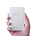 MOCREO Portable Power Bank, 2500mAh Power Charger Pack Built-in Micro-USB Cable for Andorid and a Lightning Adapter for iphone iPad