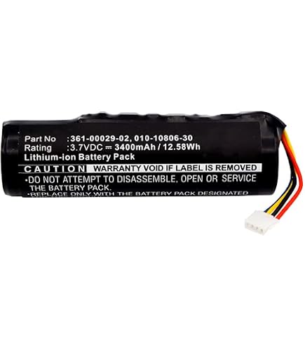 Batteria Vhbw Compatibile Per Garmin Alpha 200/300/200i/300i – 1800mAh, 3.7V, Li-Ion