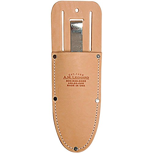 A.M. Leonard Deluxe Soil Knife & Leather Sheath Combo Hori Hori w/ 6