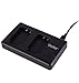 BM Premium LP-E10, LPE10 USB Dual Rapid Battery Charger for Canon EOS Rebel T3, T5, T6, T7, T100, Kiss X50, Kiss X70, EOS 1100D, EOS 1200D, EOS 1300D, EOS 2000D, EOS 4000D Cameras