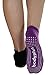 Pretmanns Pilates Yoga Grip Socks – Non Slip Sticky Barre Yoga Socks for Women – 2 Pairs Medium – Fit Shoe Size 7-9