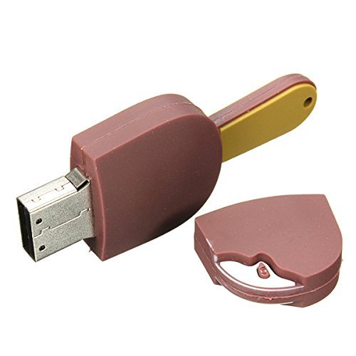 Fashion Gift Cartoon Ice Cream Model 8GB USB 2.0 Flash Drive Memory Stick Thumb Pen Drive