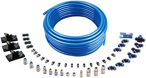 R2Brands Home Garage Air line Kit and Accessories, 3/8" x 60-Feet
