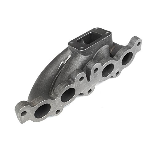 Rev9 MF-033 Cast Iron Turbo Manifold, T3 or T3T4 Turbo, 35/38 mm Wastegate Flange, compatible with T