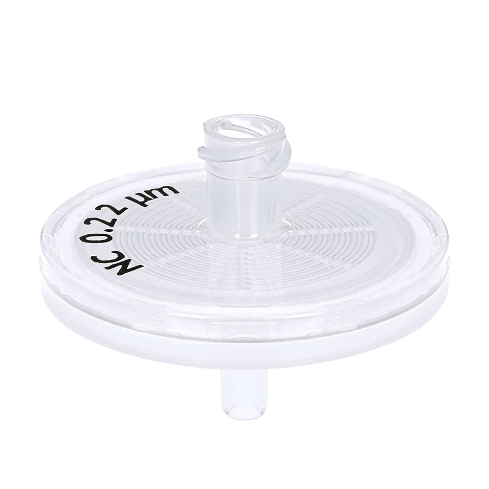 GVS Filter Technology, Syringe Filter, ABLUO, 25mm, NC Membrane, 0.2µm, PP Housing, 100/pk