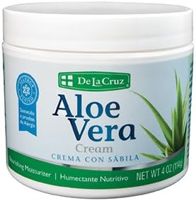 De La Cruz Aloe Vera Creamno Parabensmade In Usa 4 Oz