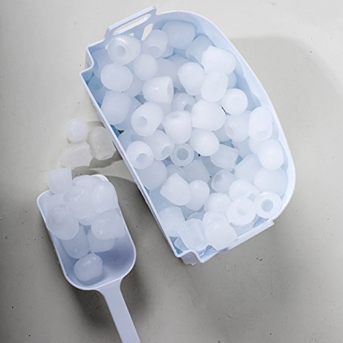 Countertop Ice Maker Portable Nugget Ice Machine Chewable Compact Mini