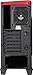 Corsair CC-9011085-WWCORSAIR CARBIDE SPEC-ALPHA Mid-Tower Gaming Case- Black/Red