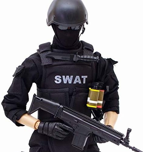 Amazon 全身フル稼働 Swat 1 6 ミリタリーフィギュア 全長30cm 付属パーツ合計32種類 Us Army フィギュア ドール 通販