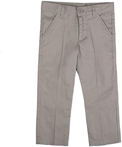 P&amp;P Baby Boy Classic Long Spring Pants - Elegant Family Outing Tan, 7 Years