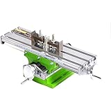AMYAMY Compound Slide Table / Worktable Milling Working Cross Table Milling Machine Compound Drilling Slide Table For Bench Drill Adjustme X-Y (6330 SIZE)
