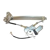 1992-1996 Toyota Camry Sedan 4 Door Rear Power Window Regulator with Motor Left Driver Side (1992 92 1993 93 1994 94 1995 95 1996 96)