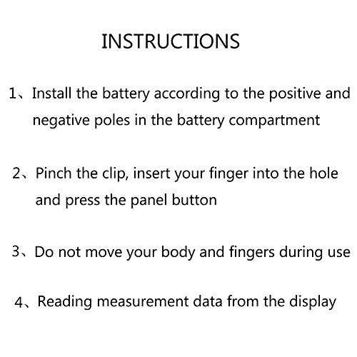 1Medische Pulsoximeter Zuurstofgehalte in Het Bloed Heart Rate Pulse Rate Monitor Met Draagkoord (CMS50D) - Image 7