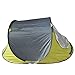 Ezyoutdoor Camping Tent Canvas Tent 2 Seconds Pop Up Easy-to-carry Tent 2 Person Play Tent for Hiking BBQ