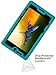 Bobj Rugged Case for NVIDIA Shield Tablet K and K1 - BobjGear Custom Fit - Patented Venting - Sound Amplification - BobjBounces Kid Friendly (Terrific Turquoise)