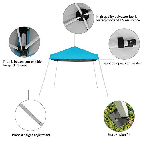2 Blissun+Portable+Commercial+Sunshade+Waterproof