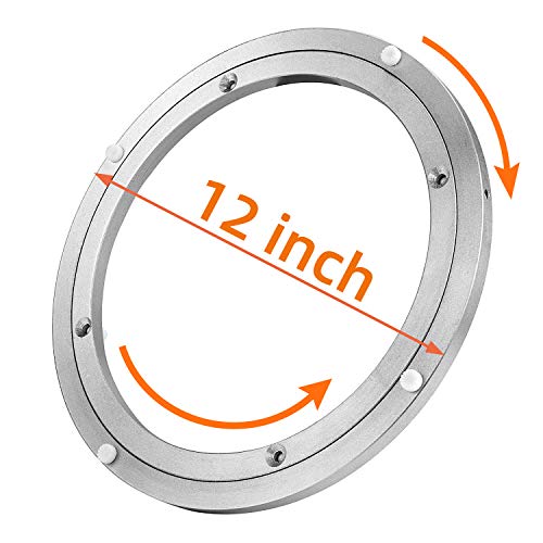 12 inch Aluminium Lazy Susan Turntable Bearing, STARVAST Heavy Duty