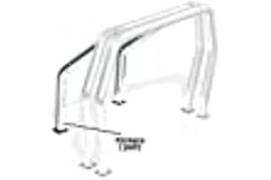 Go Rhino 9560C Bed Bar Component - Pair of Kickers (Between Wheel Wells) - Chrome for 75-24 Dodge, Ford, GMC, Toyota, Chevrolet, Ram