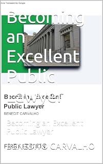 Livro Becoming an Excellent Public Lawyer: Becoming an Excellent Public Lawyer