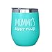 Mom Juice Mama's Sippy Cup - New Mom's Mother's Day Gift - Wine Tumbler with Straw