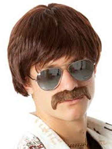 80s shag wig - for guys, girls, children - 2 colors - #…
