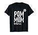 Pom Mom Shirt Funny T-Shirt for Pomeranian Dog Mom