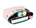 Holly LifePro Premium Two-Side Use Handbag Organizer With YKK Zipper - Perfect Purse Organizer to Keep Everything Neat & in Style, Green/Brown