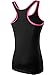 NELEUS Women's 3 Pack Compression Athletic Tank Top for Yoga Running,Blue,Green,Rose,EU M,US S