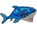 LMC Products Shark Stuffed Animal - Reversible Sequin Shark Plush - 14