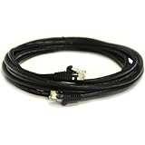 10m OUTDOOR EXTERNAL cat5e Network Ethernet Cable (PVC Lined) BLACK