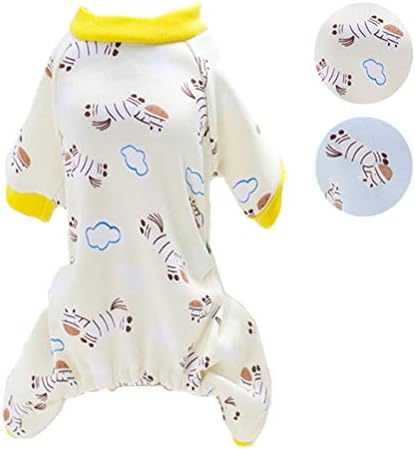 Alroman Cute Zebra Dog Pajamas Dog Sleepwear Dog Nightclothes Dog Nighty Pyjamas Dog Clothes Dog Jumpsuit Dog Pjs Pet Cat Pyjamas