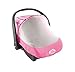 Cozy Cover Sun & Bug Cover (Pink Stripe) - The Industry Leading Infant Carrier Cover Trusted by Over 2 Million Moms Worldwide for Protecting Your Baby from Mosquitos, Insects and The Sun