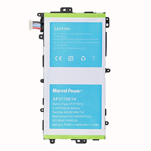 Marval Power Battery Replacement for Samsung Galaxy Note 8.0 GT-N5110 N5100 N5110 Tablet Marval Power Battery Replacement for Samsung Galaxy Note 8.0 GT-N5110 N5100 N5110 Tablet