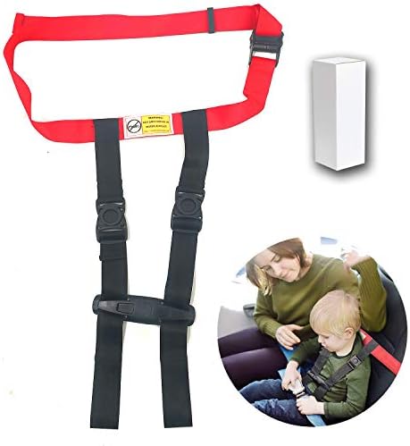 Child Airplane Safety Travel Harness ~ Clip Strap Safety Airplane Child Restraint System for Baby,Toddlers & Kids ~ Airplane Travel Accessories for Aviation Travel Use (Basic Style)