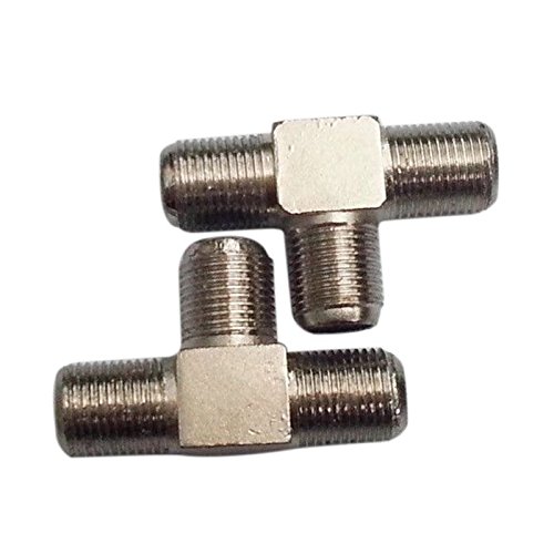 SODIAL(R) 2 PCS 2-Way F-Type Combiner TV Coaxial Connectors RF Adapters Joiners - Thumbnail 7