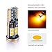 LUYED 2 X 540 Lumens Extremely Bright 9-30v 3030 12-EX Chipsets Canbus W5W 194 168 2825 Led Bulbs,Amber(Brightest 194 Led On Amazon)