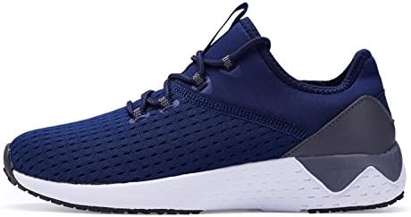 Ezywear Men's Breathable Running Shoes Lace up Casual Sneaker