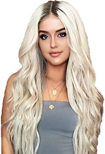 Long/Short Curls Wigs Lady Women Miranda Ombre Color Wig High Density Heat Resistant Synthetic Hair Weave Full Wigs + Free Wig Cap (Type-5)