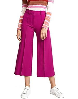 Women's Italian Cady Cropped Hayden Pants