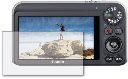 2x Canon PowerShot SX210IS SX210 IS Digital Camera Premium Clear LCD Screen Protector, no cutting is required! Exact fit and satisfaction guaranteed!