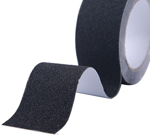 EONBON Black Anti Slip Tape, Non Slip Stair Tape - 2 inch x 10 Meter (32.8 Feet) Safety Track Tape