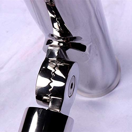 XHUENG 2X Adjustable 360 Grad hochglanzpoliertem Edelstahl Outrigger Stilvolle Rutenhalter Angelruten Rigger – Bild 6