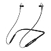 Ausdom in-Ear Earbuds Bluetooth Headphones with Microphone Waterproof Neckband Sports Earphones (Black)
