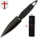 Tactical Survival Throwing Paracord Knife - Stainless Steel Blade - Thrower with Black Stylish Handle - Everyday Sports, Fighting and Rescue - Self-Defense and Camping FL 16710