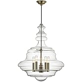 Hudson Valley Lighting 4020-AGB Washington - Five Light Large Pendant - 20 Inches Wide by 25.5 Inches High, Finish Color: Age