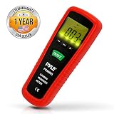 Hand Held Carbon Monoxide Meter - High Accuracy and 1000 PPM Measurement Range CO Sensor w/Digital LCD Display Auto Power Off Safety Alarm Battery Operated and Control Buttons - Pyle PCMM05