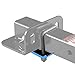 Towever 84705 Trailer Hitch Tightener Anti Rattle Stabilizer 2 & 1.25 inches Hitch, Aluminum Constructed Rust Free Hitch Clamp Easy Installation