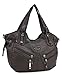 Scarleton Satchel Handbag for Women, Ultra Soft Washed Vegan Leather Crossbody Bag, Shoulder Bag, Tote Purse, Coffee, H147621