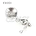 Birsppy NY Jewelry 925 Sterling Silver Conch Design Pearl Cage Locket Pendants for Women Jewelry Making